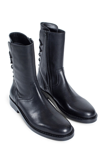 ANN DEMEULEMEESTER MAN BLACK BOOTS