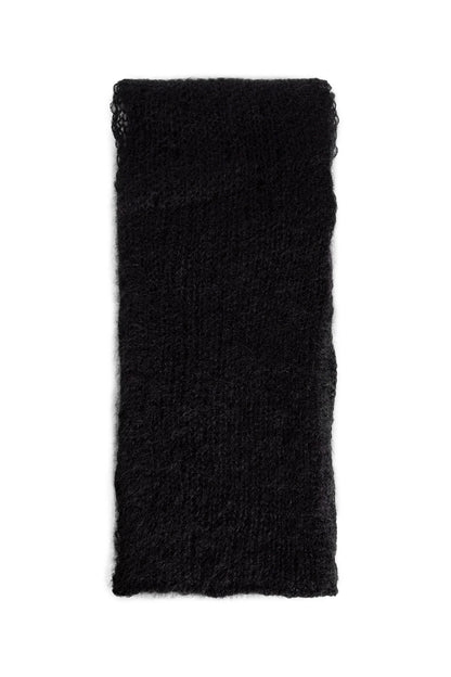 Antonioli ANN DEMEULEMEESTER UNISEX BLACK SCARVES