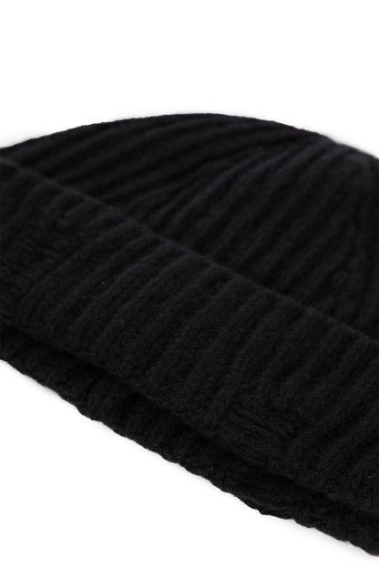 ANN DEMEULEMEESTER UNISEX BLACK HATS