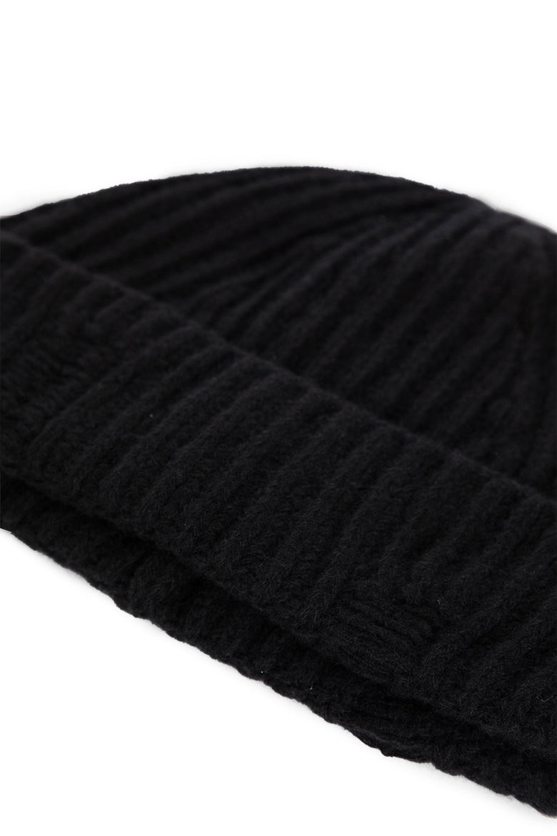 ANN DEMEULEMEESTER UNISEX BLACK HATS