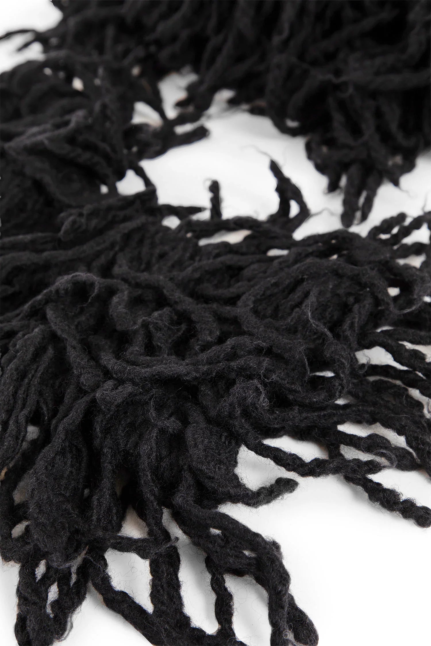 ANN DEMEULEMEESTER UNISEX BLACK GLOVES - Antonioli.eu