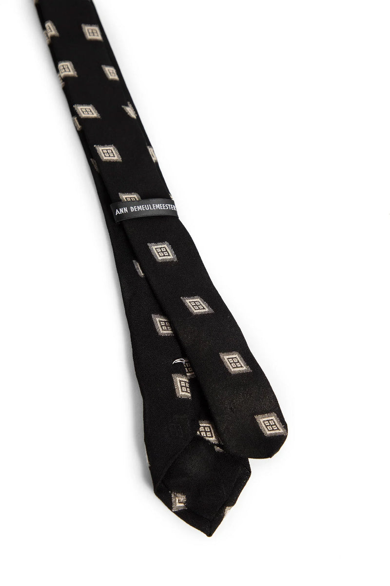 ANN DEMEULEMEESTER UNISEX BLACK BOWS & TIES - Antonioli.eu