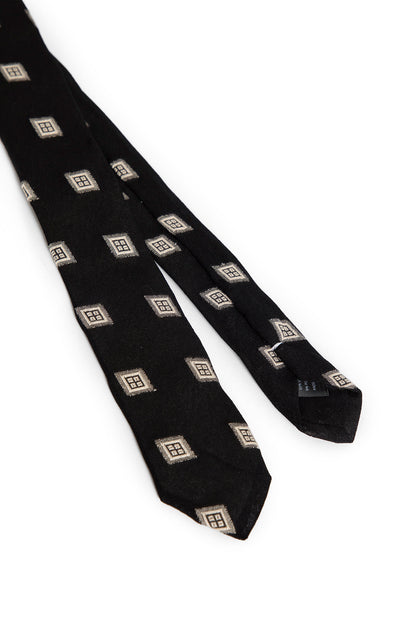 ANN DEMEULEMEESTER UNISEX BLACK BOWS & TIES