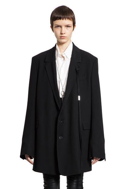 Antonioli ANN DEMEULEMEESTER WOMAN BLACK BLAZERS