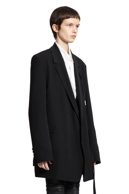 ANN DEMEULEMEESTER WOMAN BLACK BLAZERS