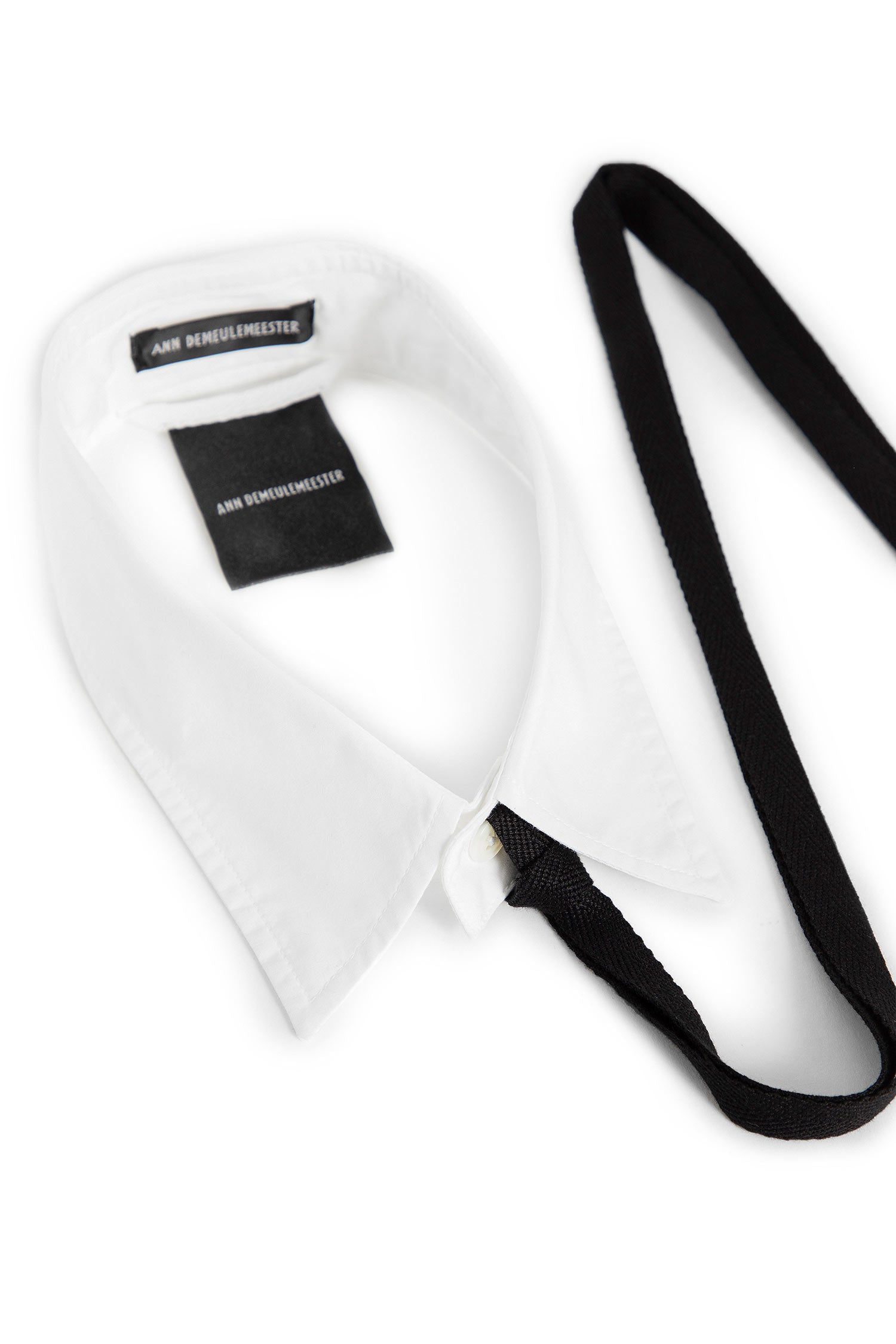 ANN DEMEULEMEESTER UNISEX WHITE SCARVES