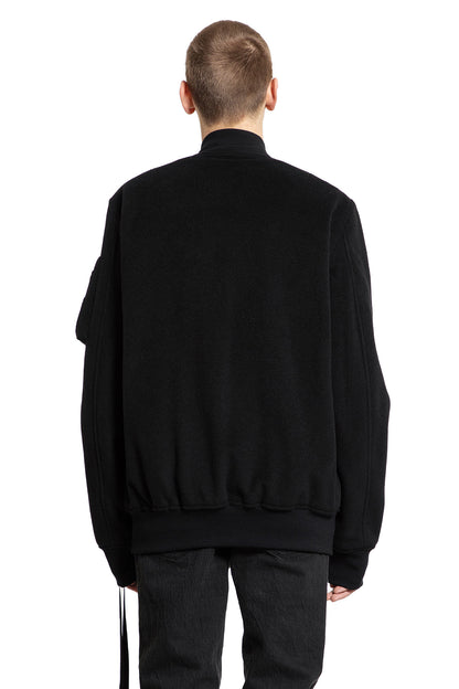 ANN DEMEULEMEESTER MAN BLACK JACKETS