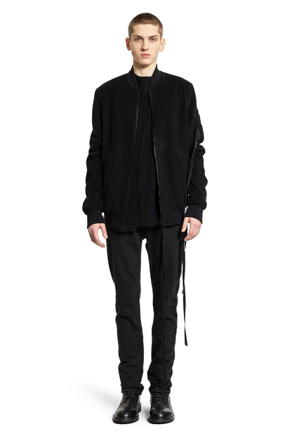 ANN DEMEULEMEESTER MAN BLACK JACKETS