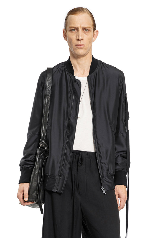 ANN DEMEULEMEESTER MAN BLACK JACKETS