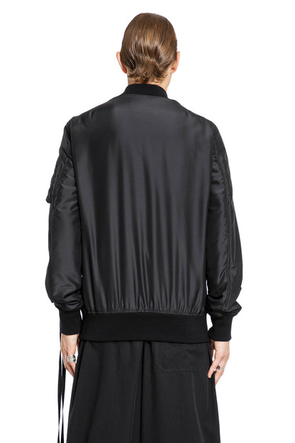 ANN DEMEULEMEESTER MAN BLACK JACKETS