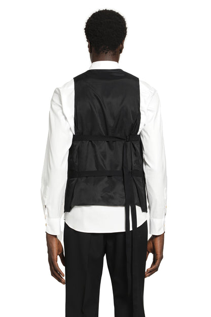 Juikko Striped Satin Waistcoat