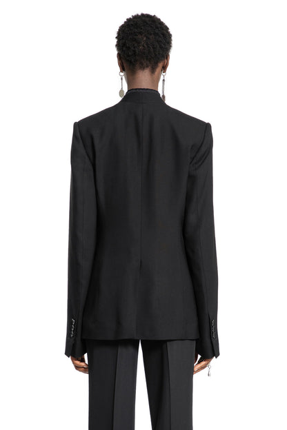 ANN DEMEULEMEESTER WOMAN BLACK BLAZERS