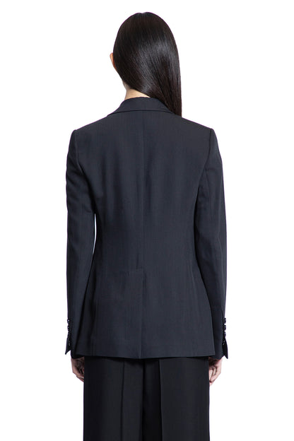 ANN DEMEULEMEESTER WOMAN BLACK BLAZERS