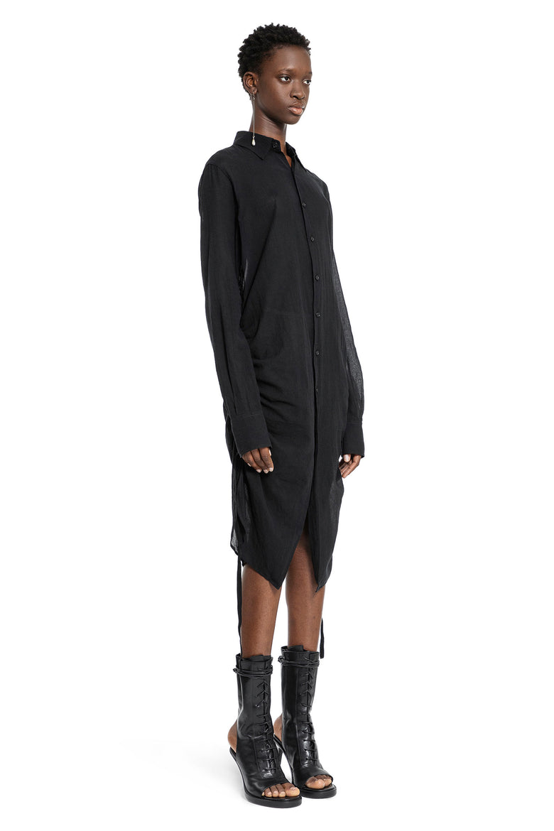 ANN DEMEULEMEESTER WOMAN BLACK SHIRTS