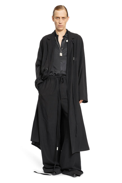 ANN DEMEULEMEESTER MAN BLACK COATS