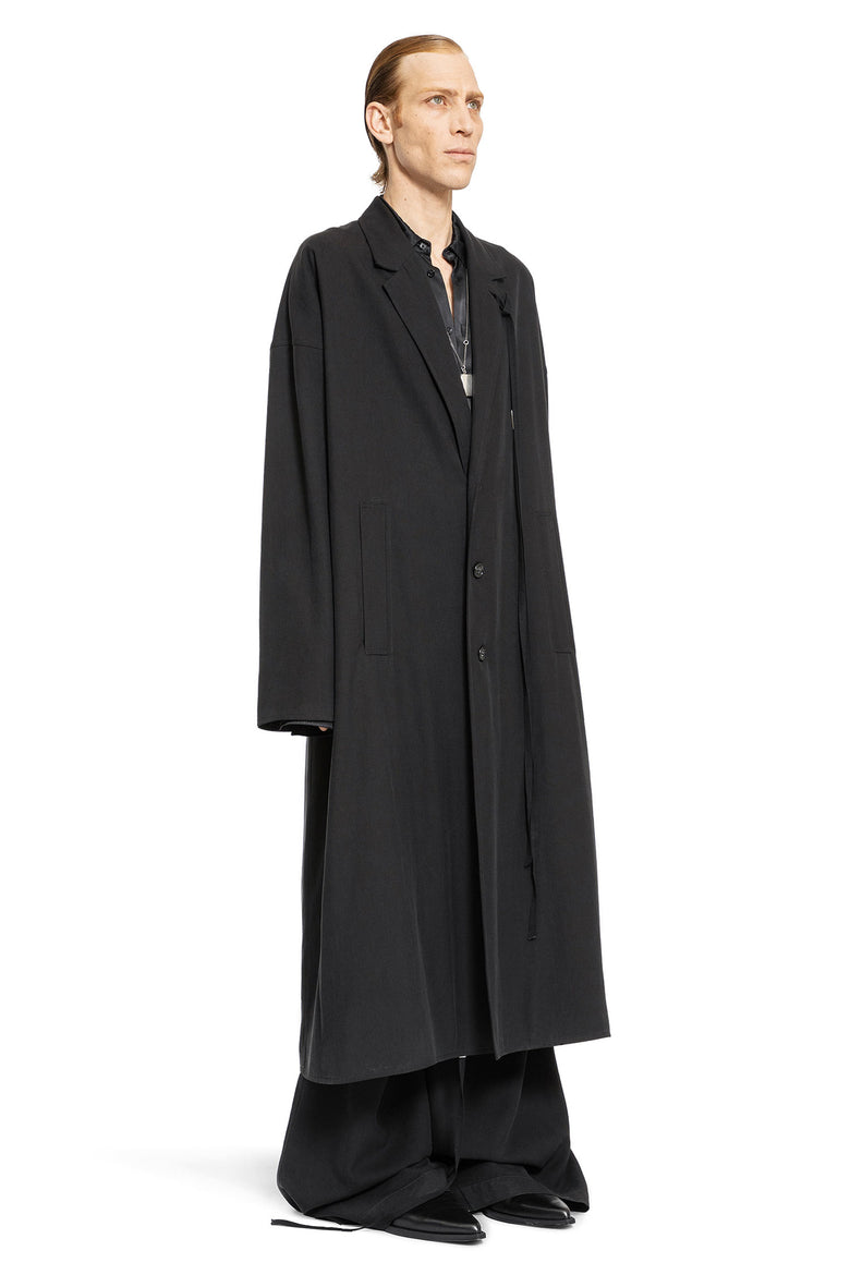 ANN DEMEULEMEESTER MAN BLACK COATS