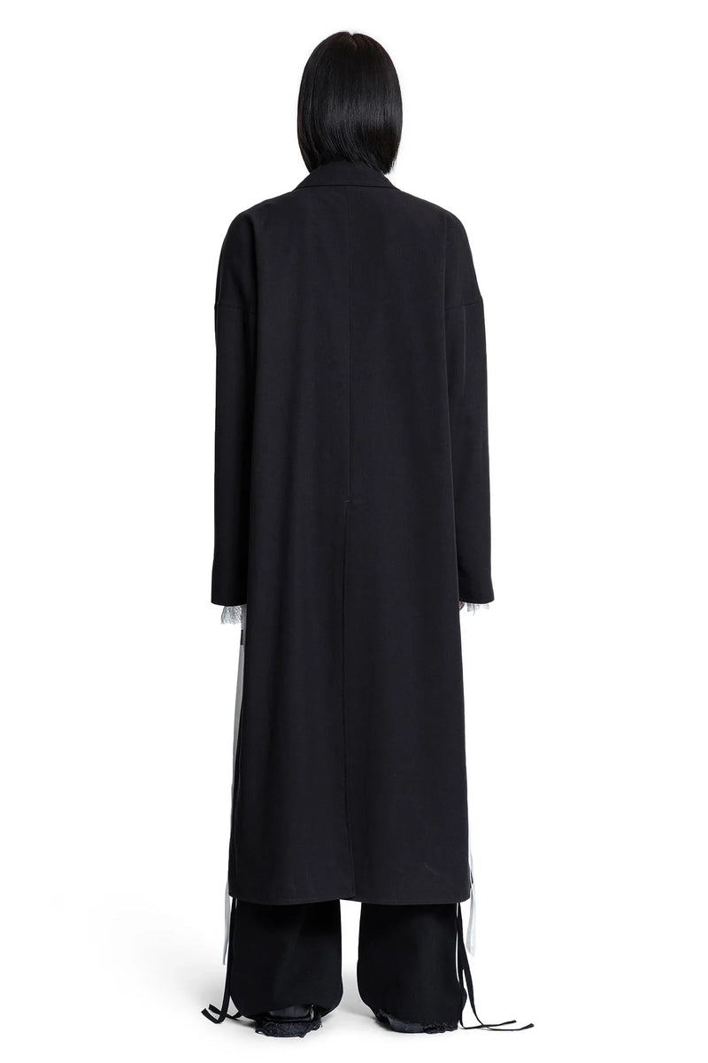 ANN DEMEULEMEESTER MAN BLACK COATS - Antonioli.eu