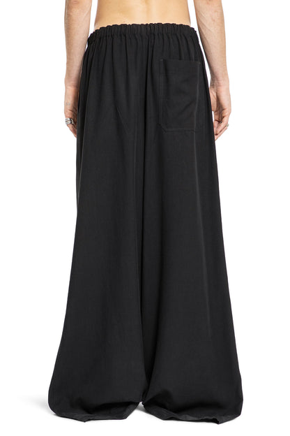 ANN DEMEULEMEESTER MAN BLACK TROUSERS