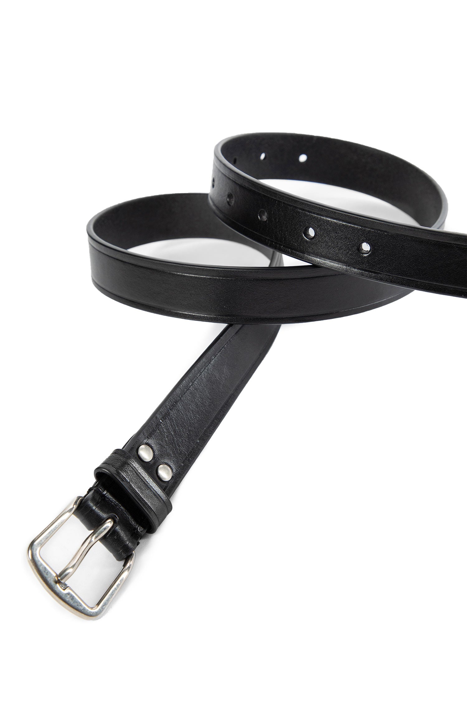 ANN DEMEULEMEESTER MAN BLACK BELTS