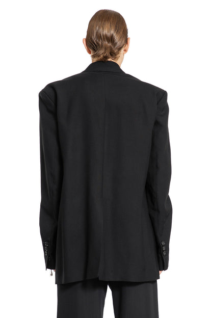 ANN DEMEULEMEESTER MAN BLACK BLAZERS