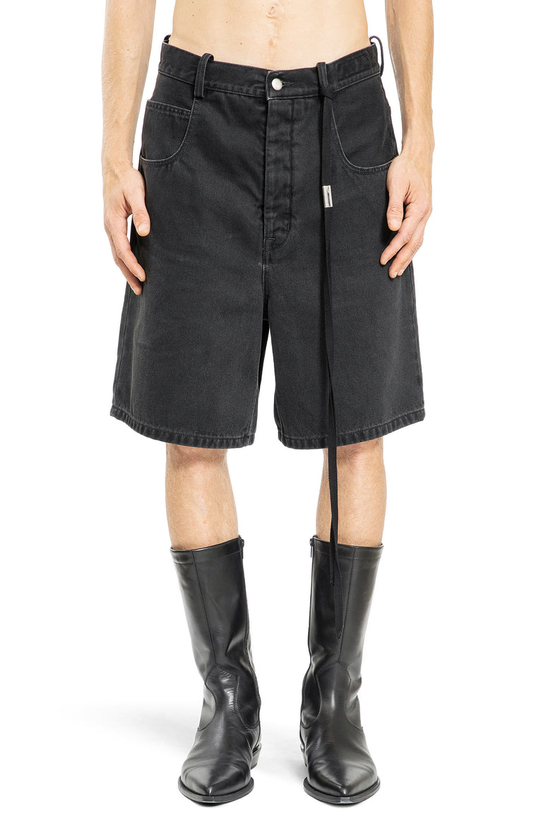 ANN DEMEULEMEESTER MAN GREY SHORTS & SKIRTS