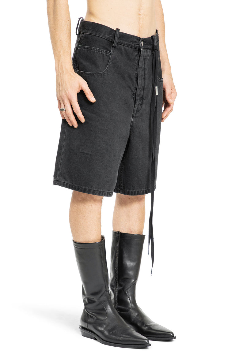 ANN DEMEULEMEESTER MAN GREY SHORTS & SKIRTS