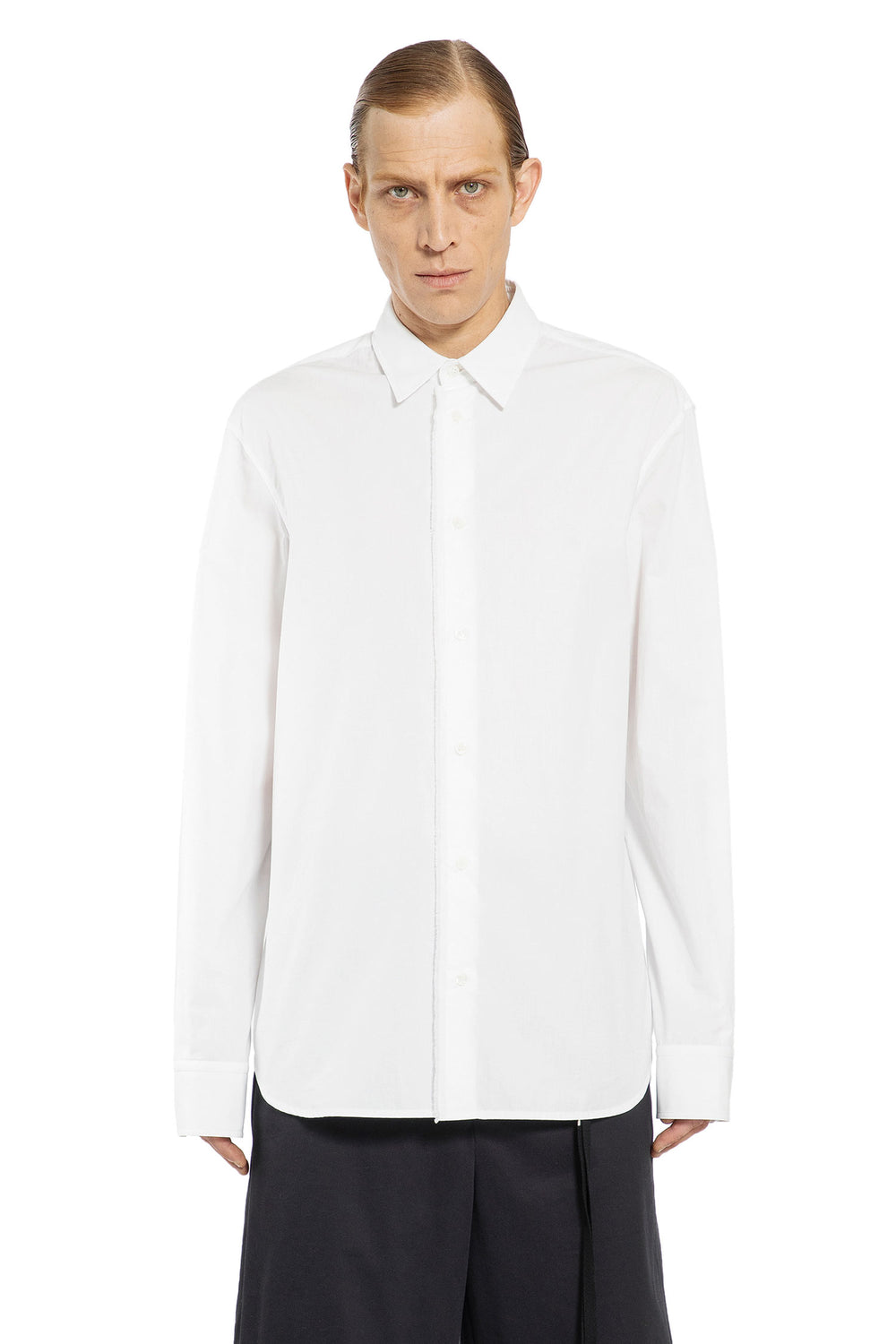 ANN DEMEULEMEESTER MAN WHITE SHIRTS