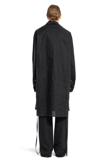 ANN DEMEULEMEESTER MAN BLACK SHIRTS