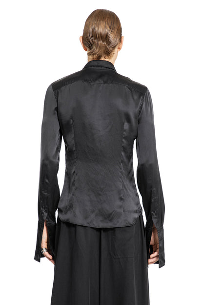 ANN DEMEULEMEESTER MAN BLACK SHIRTS