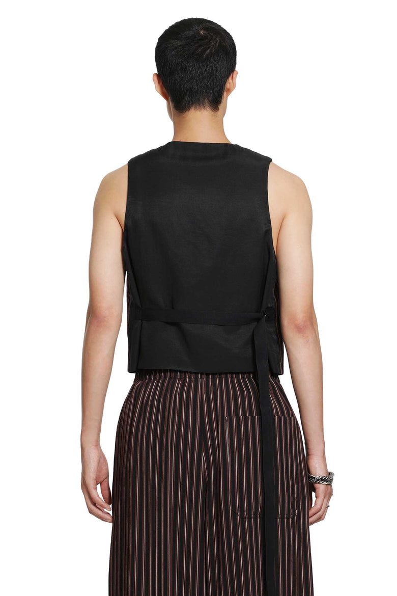 ANN DEMEULEMEESTER Kaare Classic Waistcoat man
