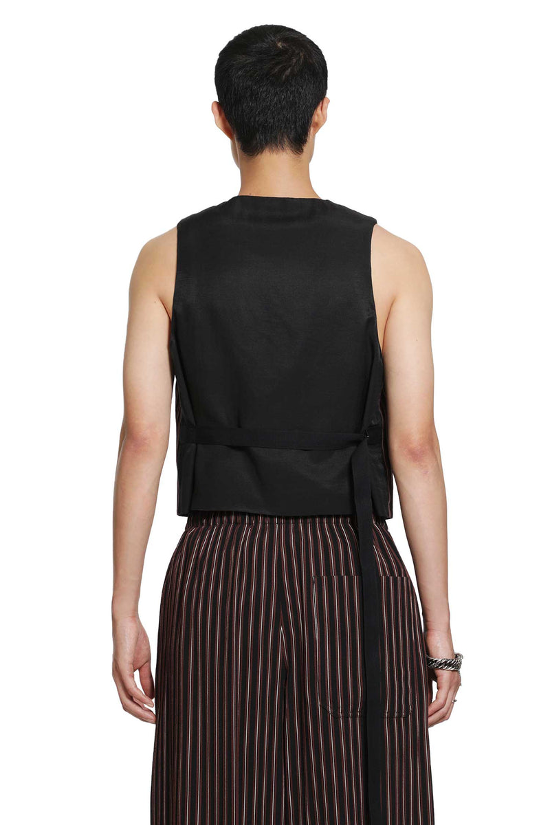 ANN DEMEULEMEESTER Kaare Classic Waistcoat man