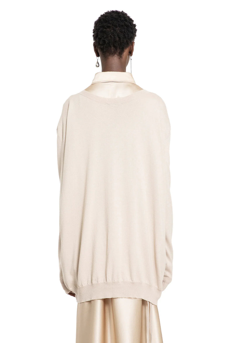 ANN DEMEULEMEESTER Helle High Comfort Sweater woman