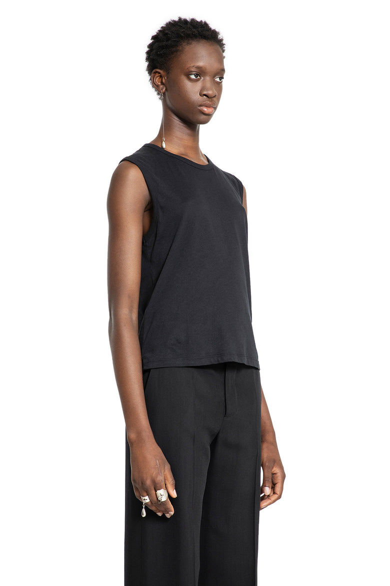 ANN DEMEULEMEESTER WOMAN BLACK TOPS