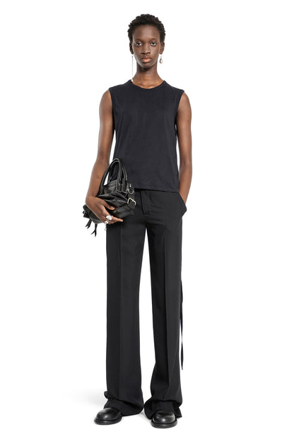 ANN DEMEULEMEESTER WOMAN BLACK TOPS