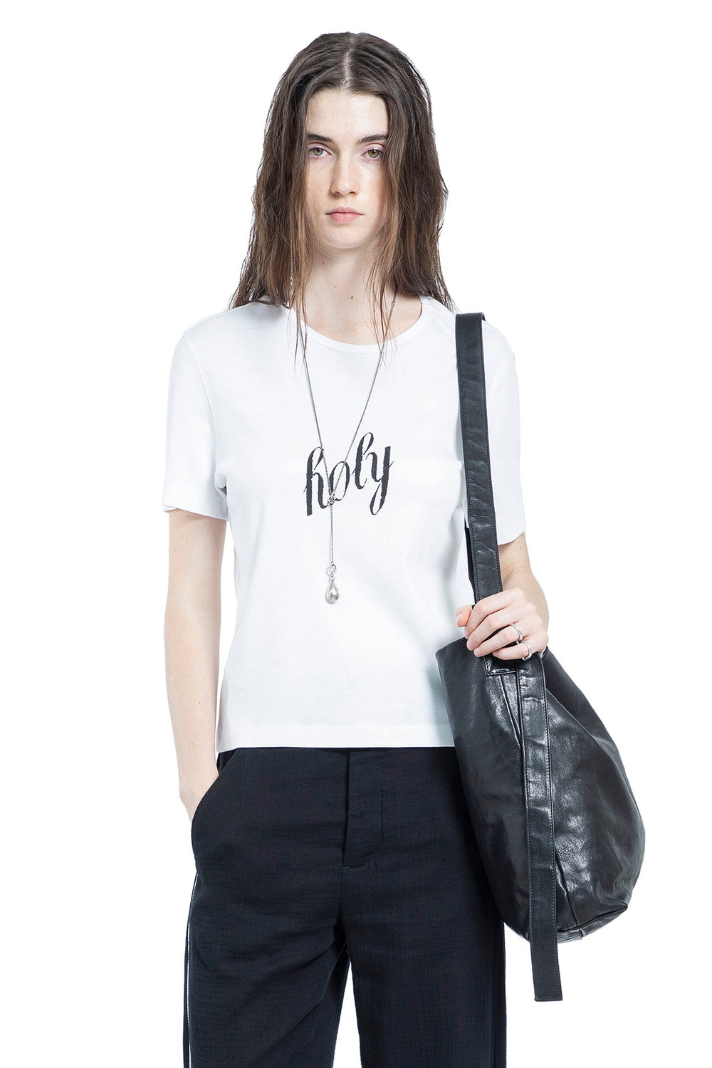 ANN DEMEULEMEESTER Fanie Standard Fit T-Shirt woman