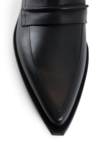 ANN DEMEULEMEESTER WOMAN BLACK FLATS