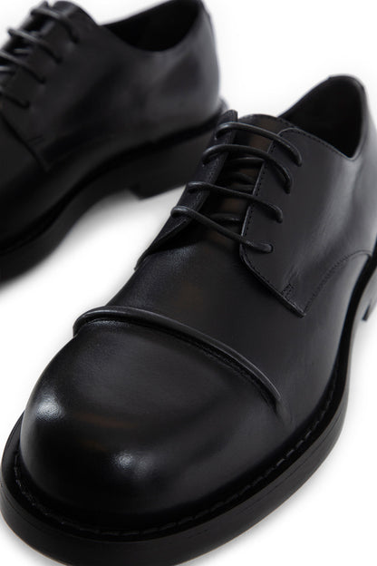 ANN DEMEULEMEESTER MAN BLACK LACE-UPS