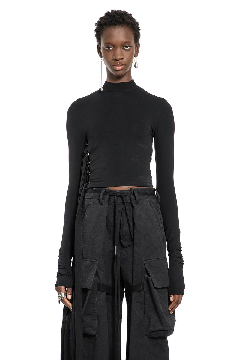 Wivan Long Sleeve Cropped Top - Antonioli.eu