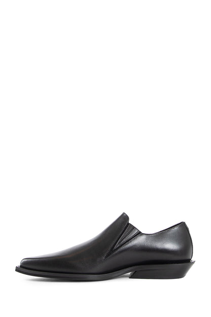 ANN DEMEULEMEESTER MAN BLACK LOAFERS & FLATS