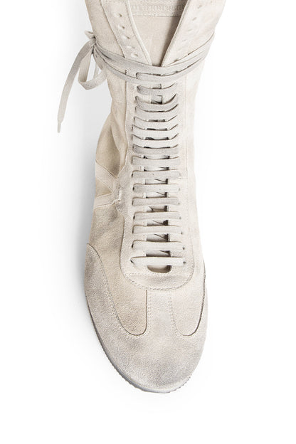 ANN DEMEULEMEESTER MAN OFF-WHITE SNEAKERS