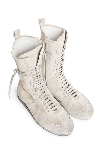 ANN DEMEULEMEESTER MAN OFF-WHITE SNEAKERS