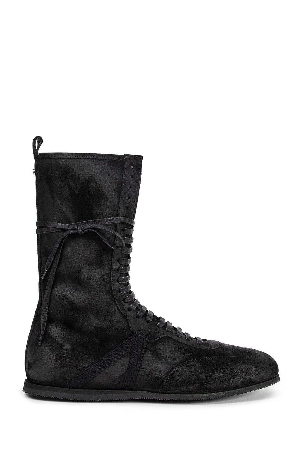 ANN DEMEULEMEESTER Fides High-Top Boxing Sneakers man
