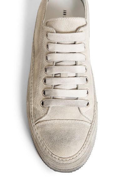 ANN DEMEULEMEESTER MAN OFF-WHITE SNEAKERS