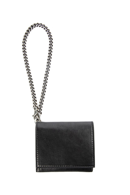 ANN DEMEULEMEESTER MAN BLACK WALLETS & CARDHOLDERS