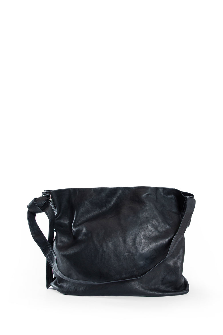 ANN DEMEULEMEESTER WOMAN BLACK SHOULDER BAGS