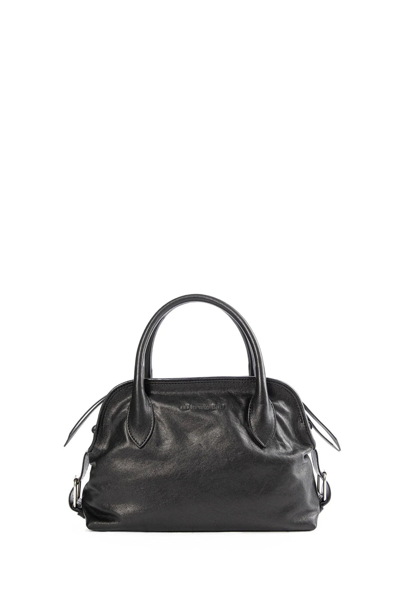 ANN DEMEULEMEESTER WOMAN BLACK TOP HANDLE BAGS - Antonioli.eu