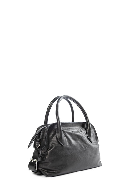 ANN DEMEULEMEESTER WOMAN BLACK TOP HANDLE BAGS