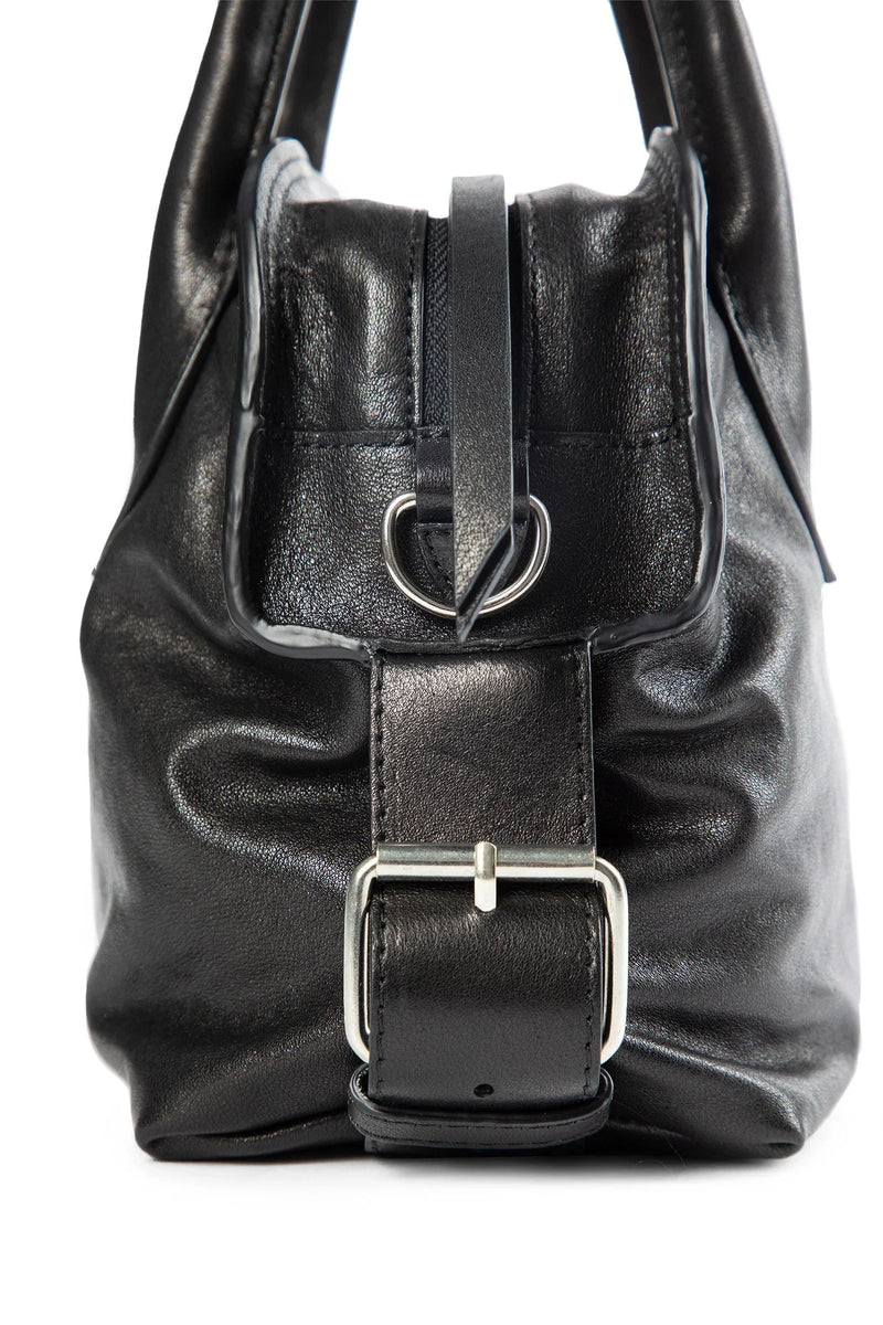 ANN DEMEULEMEESTER WOMAN BLACK TOP HANDLE BAGS - Antonioli.eu