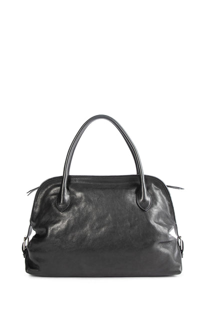 ANN DEMEULEMEESTER WOMAN BLACK TOP HANDLE BAGS