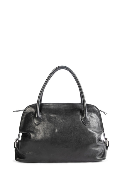 ANN DEMEULEMEESTER WOMAN BLACK TOP HANDLE BAGS